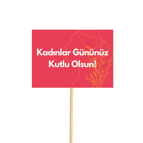 Kadınlar Gününüz Kutlu Olsun - Tebrik Kartı