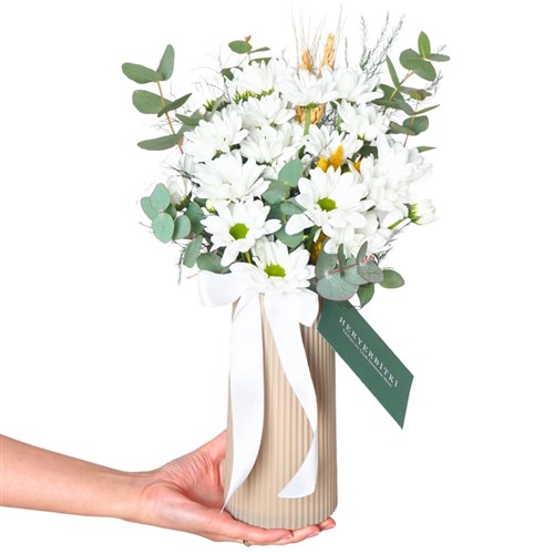 Floral Daisy Dreams (Papatya Buketi Aranjmanı)