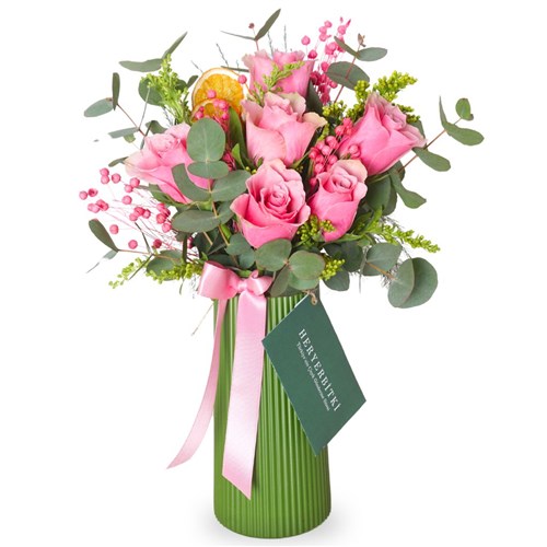 Floral Pink Roses (Pembe Güller Buketi)