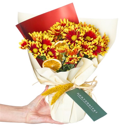 Multicolor Yellow Daisy Gift (Alacalı Sarı Papatya)