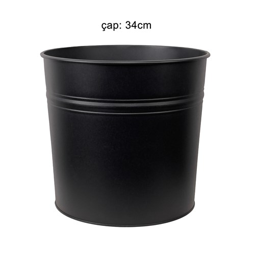 Metal Saksı 34cm