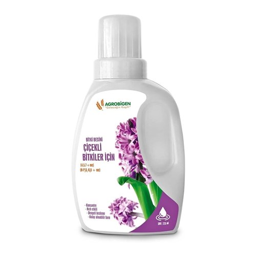 Agrobigen Çiçekli Bitkiler İçin Bitki Besini 225ml