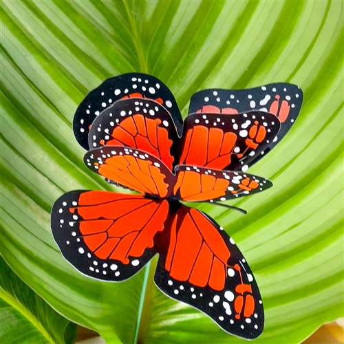 Turuncu Mini Kelebek