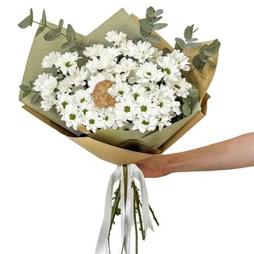 White Daisy (Beyaz Papatya Buketi)