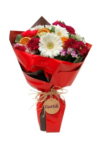 Colorful Daisy Bouquet